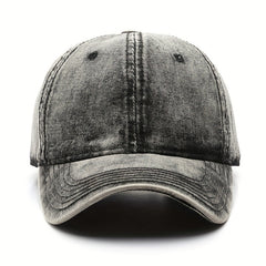 Acid Washed Denim Baseball Cap Trucker Cap