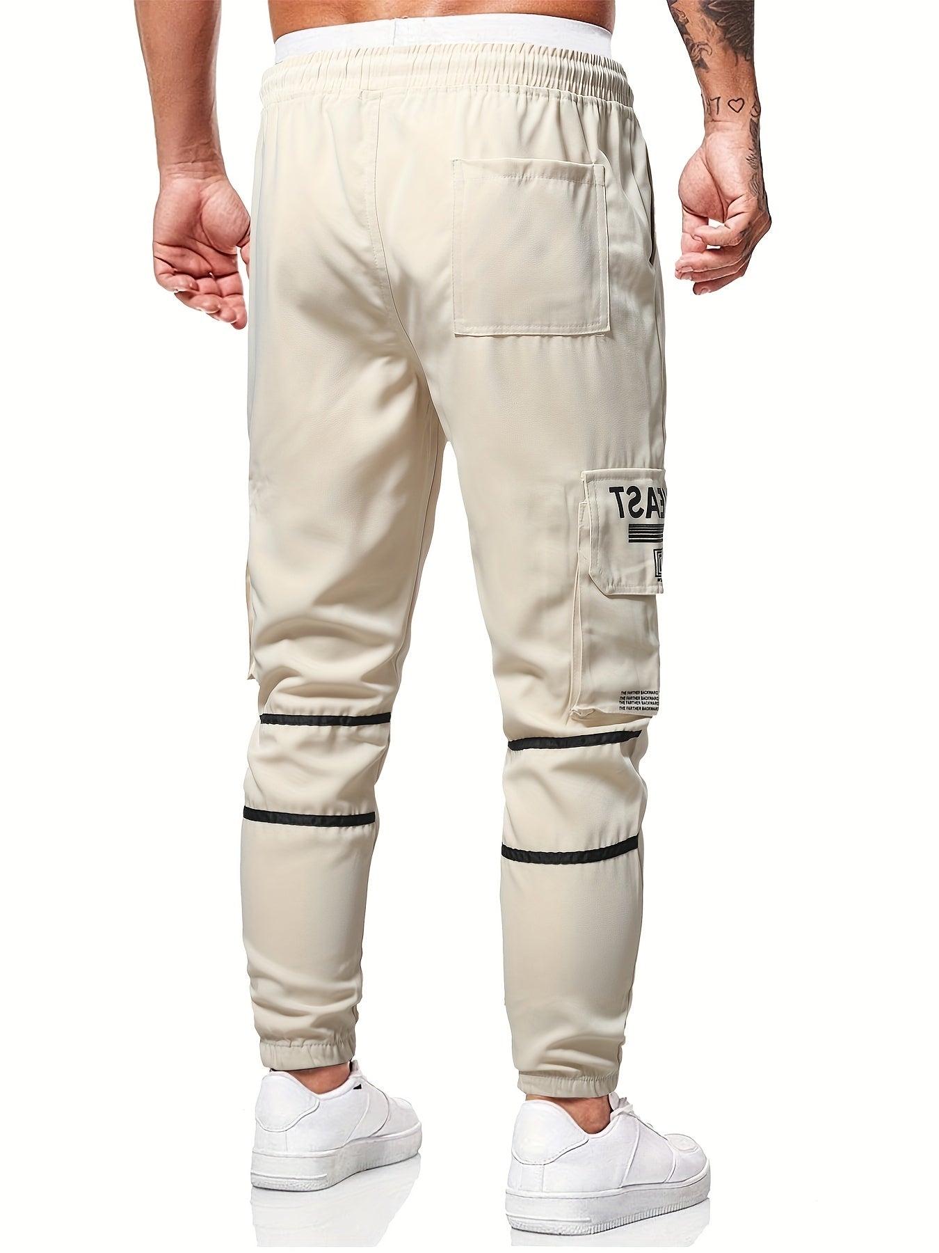 Big Pocket Joggers Men's Casual Loose Fit Drawstring Pants