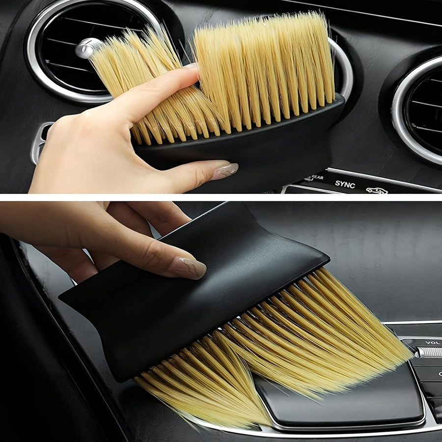 Car Dust Brush Air Conditioner Interior Cleaning Soft Bristle Dust Removal