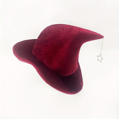 Witch Hat for Stage Party Makeup Props Halloween Wizard Hat Costume