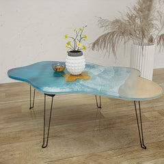 Resin Table Mold Set 96 Cm Silicone Tray Molds With Legs