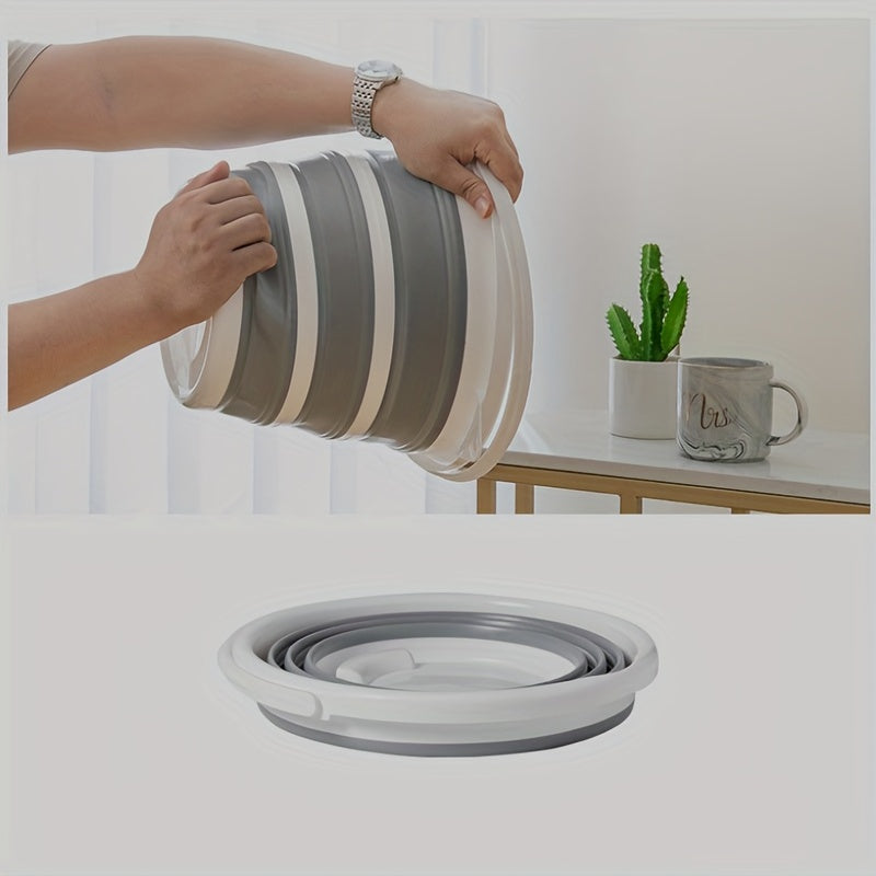 Portable Folding Plastic Bucket Large Capacity Telescopic Bucket