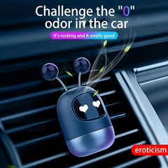 Cute Robot Car Air Freshener Vent Aromatherapy Clip