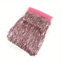Leaf Sequin Tassels Fringe Trim 5yd DIY Sewing Costume Curtain Decoration