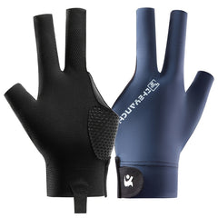 1pc Left Hand Billiard Glove Light & Breathable Three-finger Snooker Non-slip