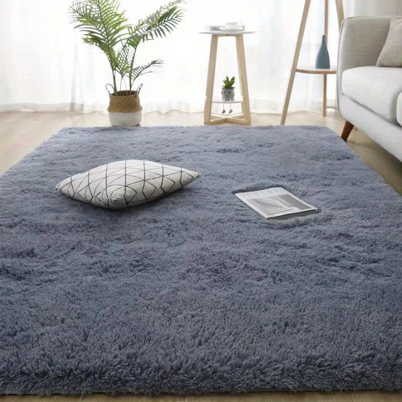 Soft Plush Shag Area Rugs - Fluffy Shaggy Floor Carpet