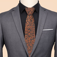 1 Pc Men's Business Pattern Tie Men's Gift