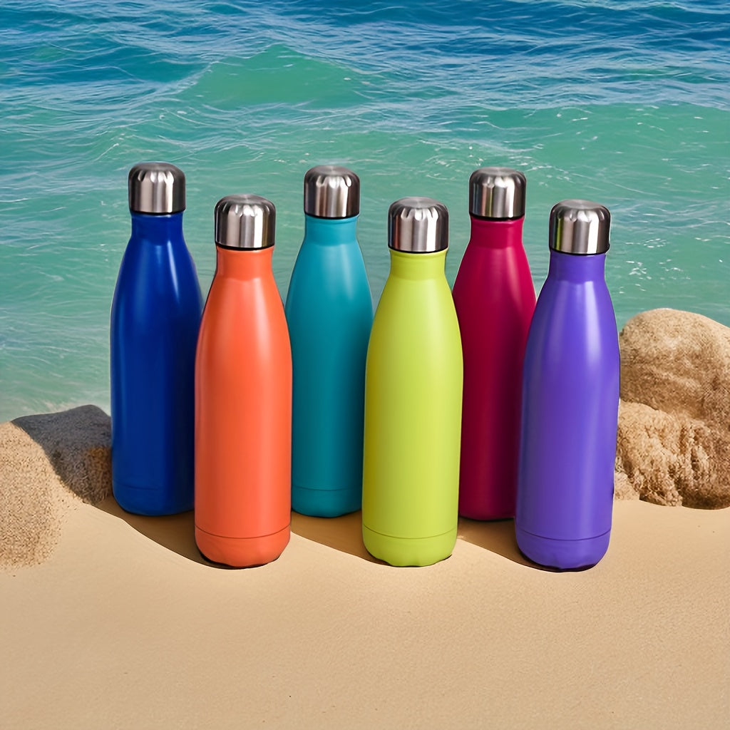 500ml Double Layer Stainless Steel Vacuum Cup Sports Water Car Gift
