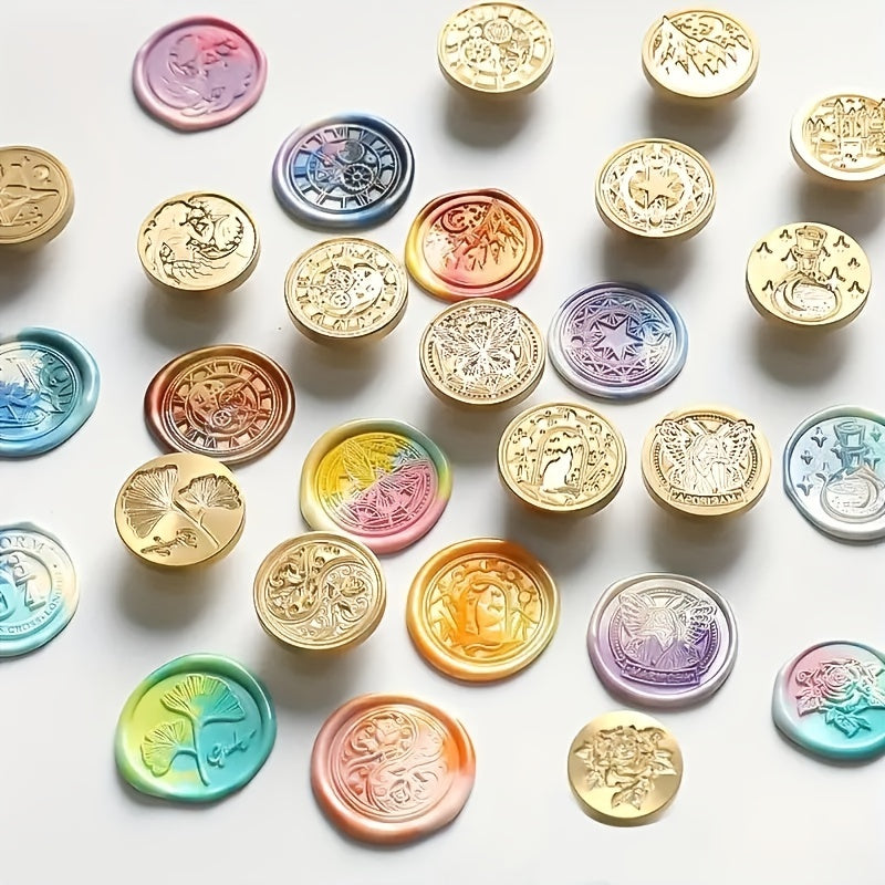 Retro Fire Paint Wax Seal Student DIY Decorative Envelope Seal