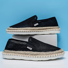 Men's Mesh Slip On Casual Shoes Breathable Comfy Loafers