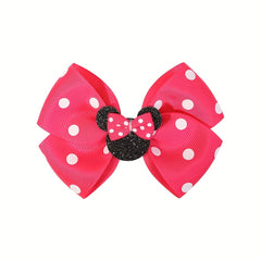 Polka Dot Bows for Baby Girls - Headwear for Little Girls