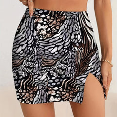 Sexy High Waist Split Skirt for Spring & Summer