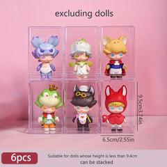 Clear Acrylic Stackable Doll Storage Box