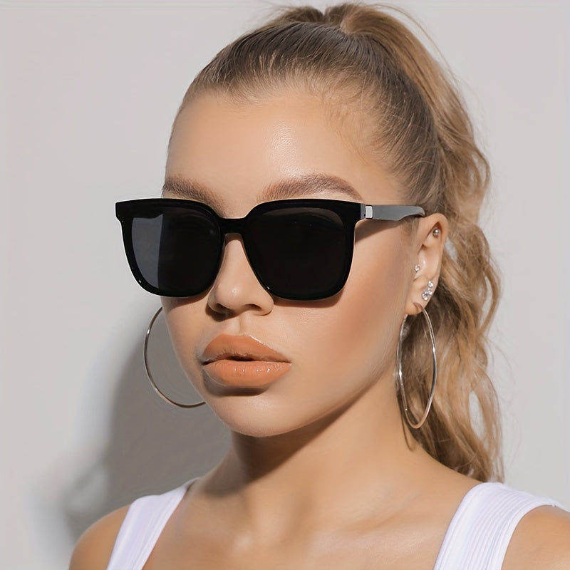 Square Sunglasses Jelly Frame UV400 Sun Shades Glasses