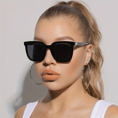 Square Sunglasses Jelly Frame UV400 Sun Shades Glasses