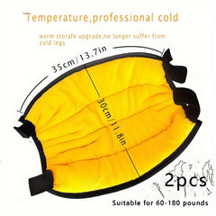 2pcs Knees Leg Protective Covers for Outdoor Activities