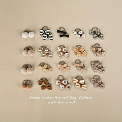 10pcs Bow Hair Ties for Girls