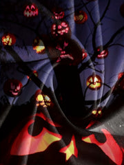 Men's Halloween Pumpkin Light Hoodie Casual Hooded Sweatshirt