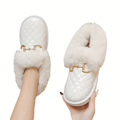 Women's Warm Snow Shoes Comfortable Coldproof Flat Shoes