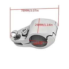 316 Stainless Steel Clamp On Hinged Jaw Slide 3 Marine Hardware