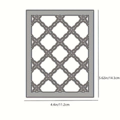 1pc Lace Metal Cutting Mold DIY Scrapbooking Gift Card Paper Craft Mold