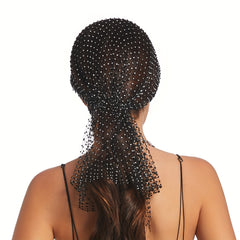 Mesh Headscarf European Style Nightclub Music Party