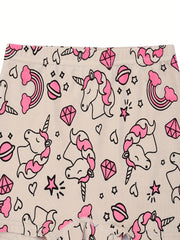 5 Pairs Girls Underwear Cartoon Pattern Boxer Briefs