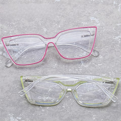 Cat Eye Blocking Glasses Computer Reading TV Glasses For Women