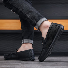 Men's Moc Toe Loafer Shoes Non slip Slip On Shoes Spring/Summer