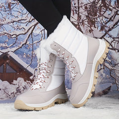 Women's Thick Snow Shoes High Tube, Non-slip, Warm & Wear Resistant