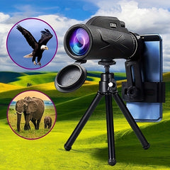 80x100 Monocular Telescope Ultra Long Distance Viewing Scope