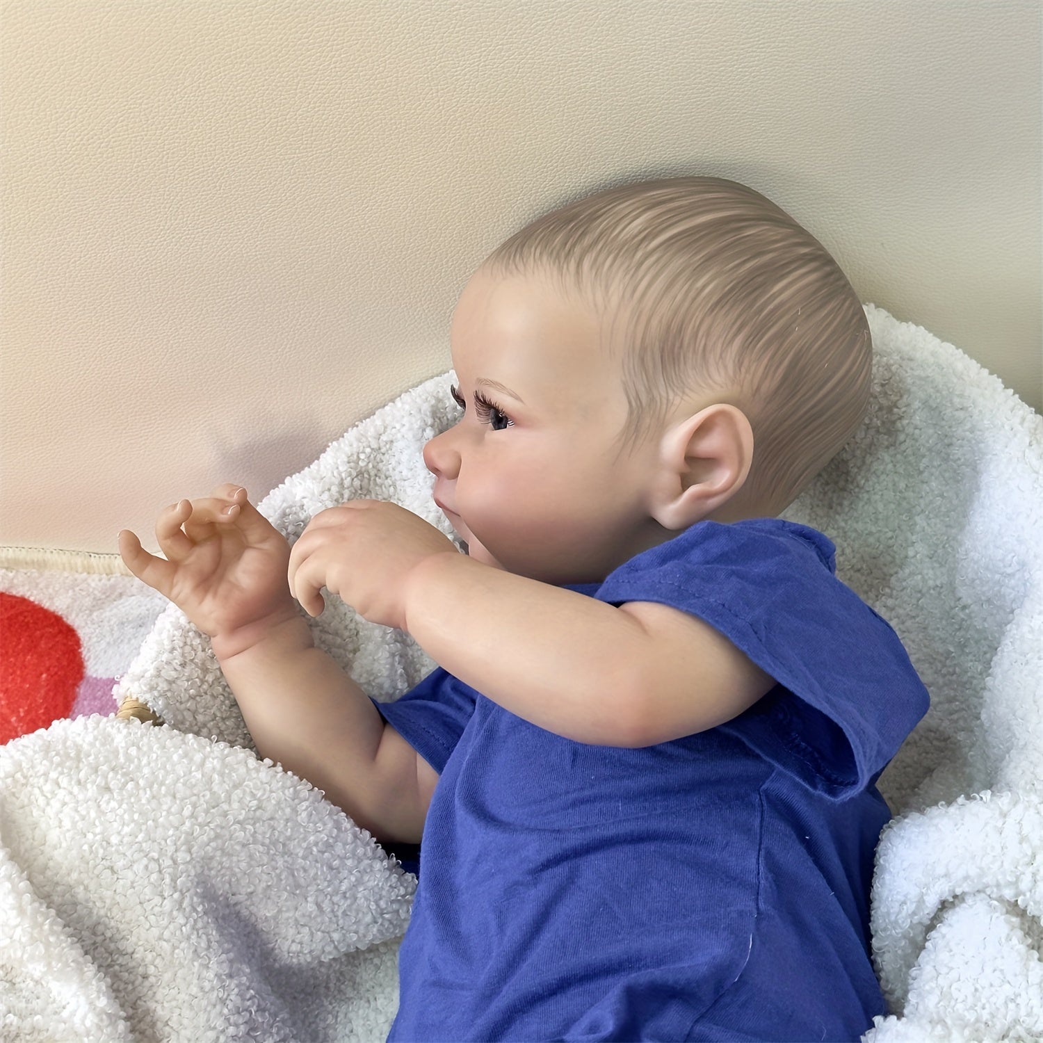 24 Inch Soft Body Toddler Boy Reborn Doll Lifelike Art