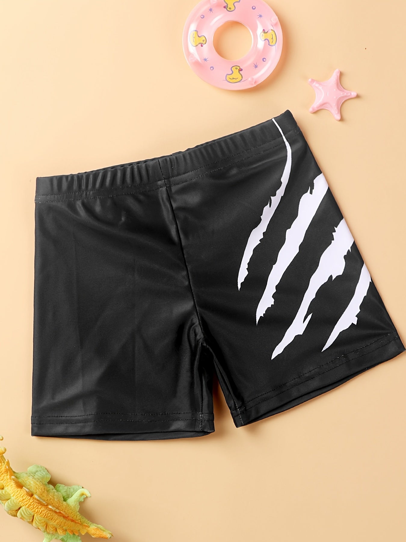 Baby Boys Paw Marks Swim Trunks Bottoms For Summer Vacation