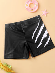 Baby Boys Paw Marks Swim Trunks Bottoms For Summer Vacation