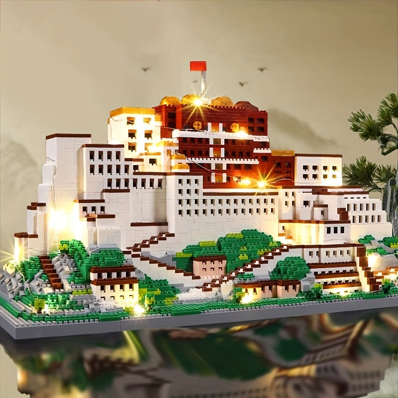 4000 Bundh Palace Building Bricks Set - Educational Toy