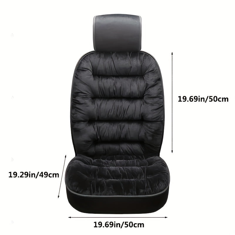 Soft Plush Car Seat Cover Cushion Pad Auto Interior Accessory