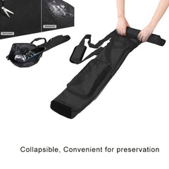 Large Capacity Portable Nylon Golf Storage Bag with Zipper