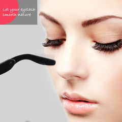 Professional Folding Eyelash Comb & Brush with Metal Teeth