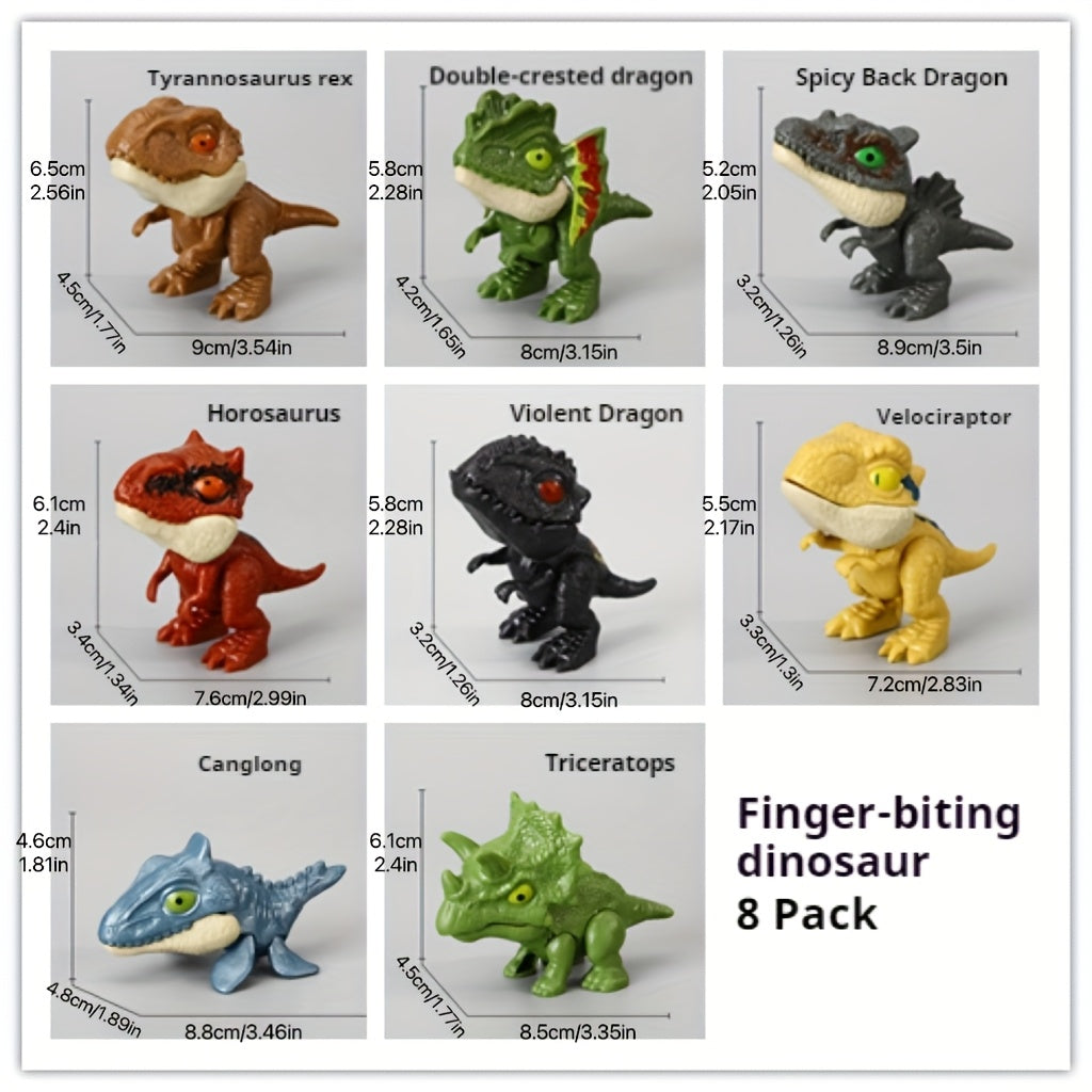 Dino Finger Biting Toy Set for Kids
