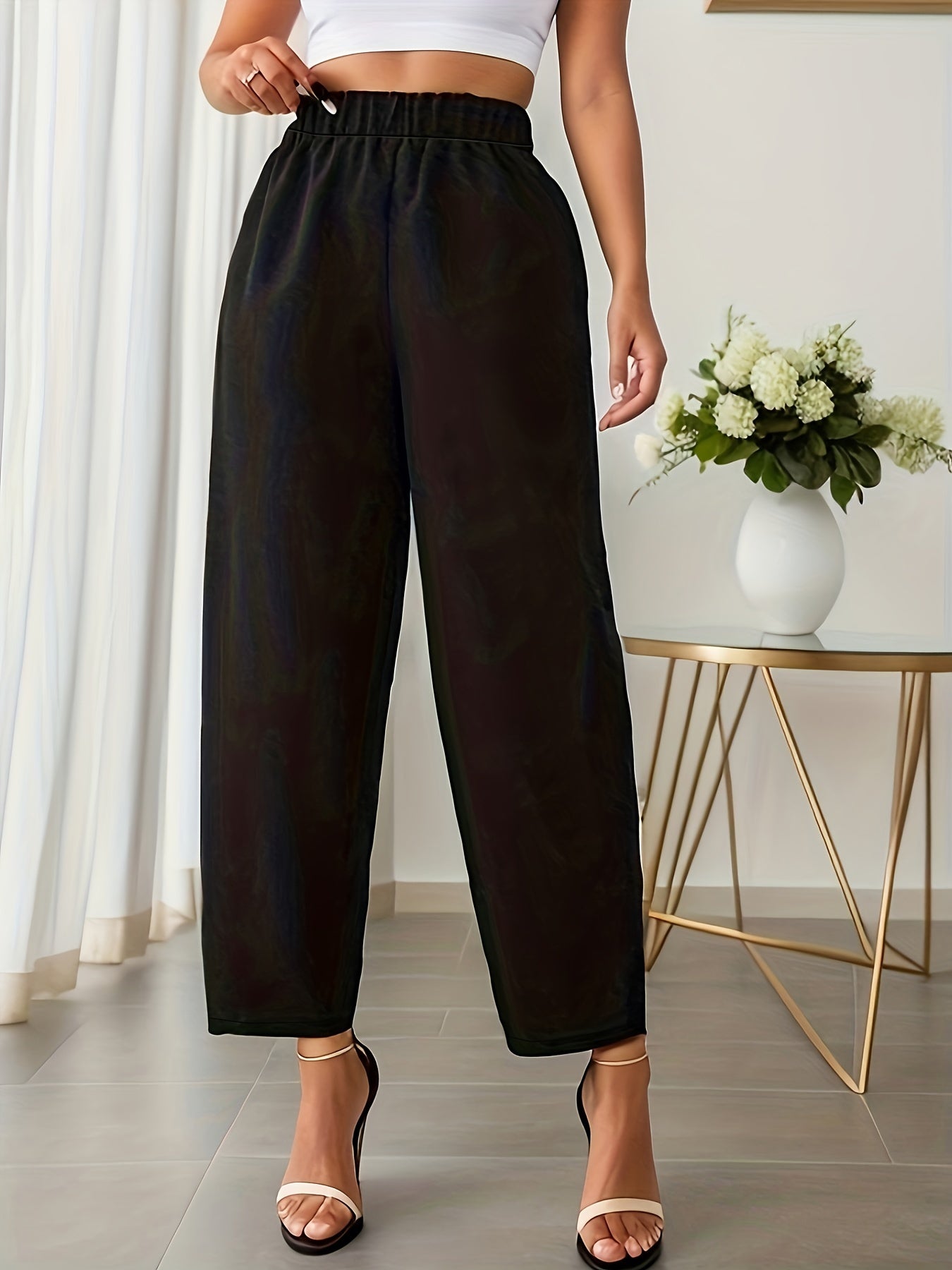 Casual Straight Leg Pants for Women