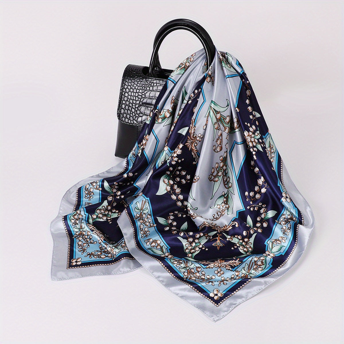 Boho Floral Print Headband Bags Decorative Casual Bandana