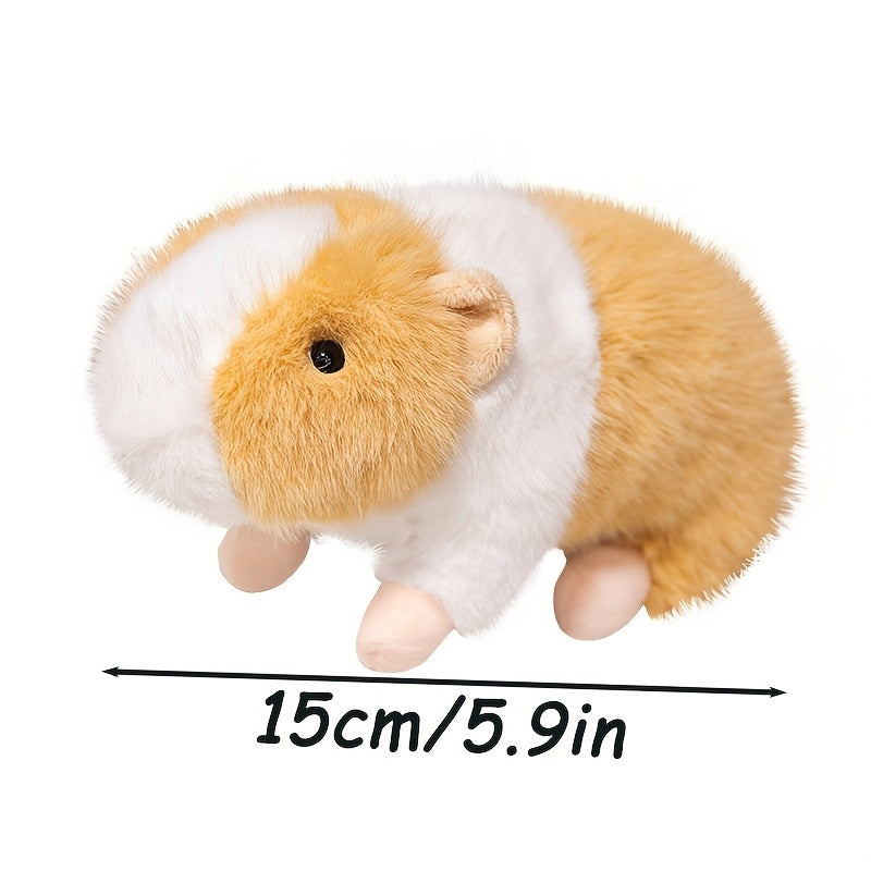 Realistic Guinea Pig Stuffed Animal Toy Plush Soft Cuddly Small Pet Doll Gift