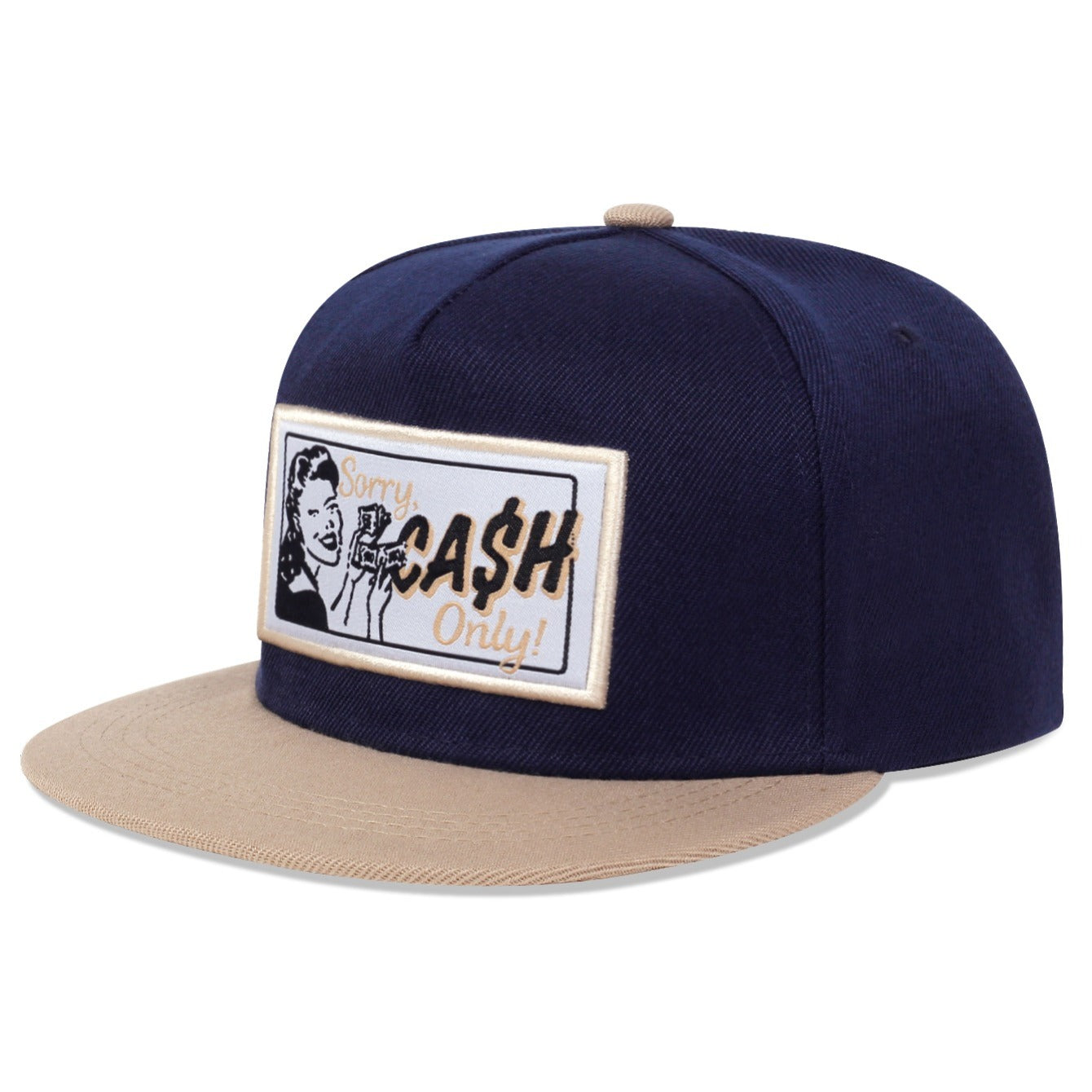 Men's CASH Pattern Hip Hop Hat