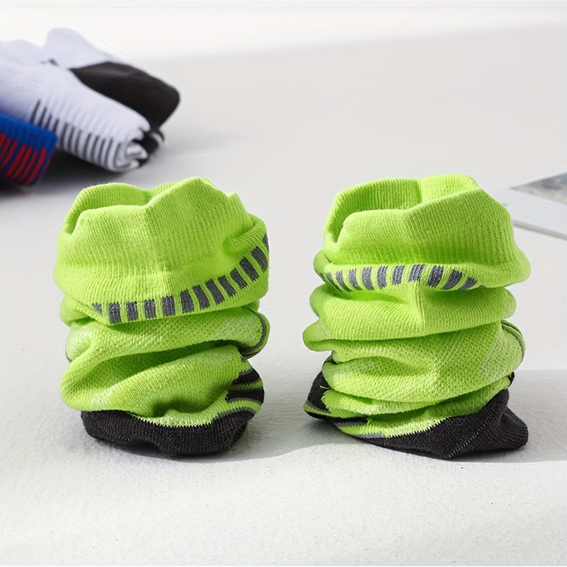 Men's Sports Socks Breathable Moisture Wicking 6 Pairs