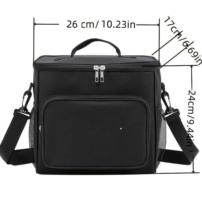 Leakproof Insulated Lunch Bag for Office School Waterproof Adjustable Strap