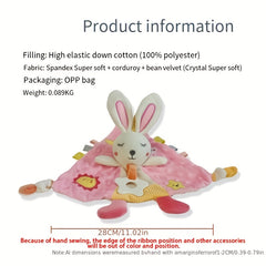 Baby Soothing Blanket Sleeping Doll Plush Toy Elephant Rabbit Lion Gift