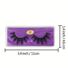 100 Pairs 3D Mink Lashes in Glitter Box