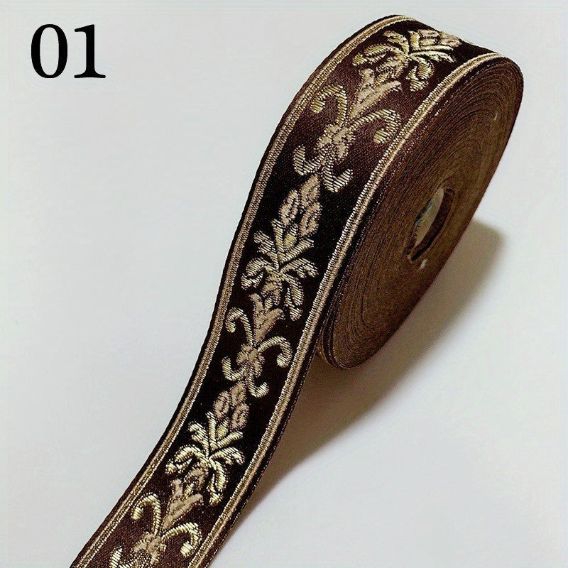 1yd Ethnic Retro Cloth Strips Curtain Lace DIY Clothing Accessories