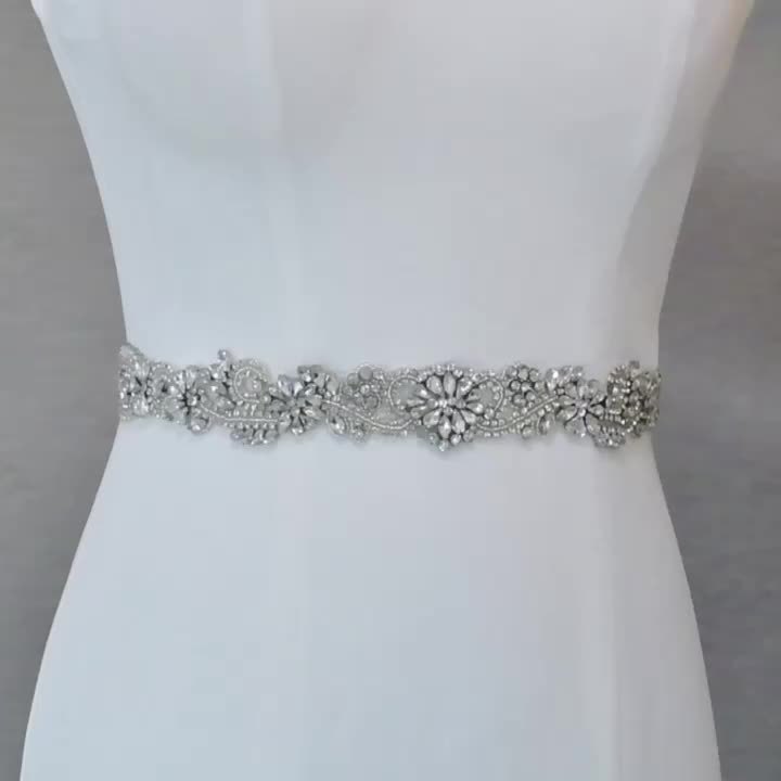 Rhinestone Wedding Headband Bridal Hair Accessory for Evening Gowns