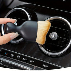 Car Soft Hair Cleaning Brush Tool Car Dust Removal Curve Brush